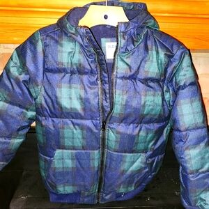 Boys Old Navy Tartan coat